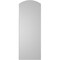 Ekena Millwork Arch Top Surface Mount PVC Gable Vent: Functional, w/ 2"W x 2"P Brickmould Sill Frame, 14"W x 38"H GVPAR14X3803SF - alternate 5